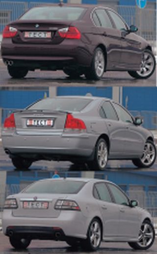 Saab 9 3 BMW 330i Volvo S60