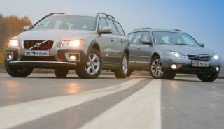 Subaru Outback Volvo XC70