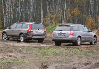 Subaru Outback Volvo XC70